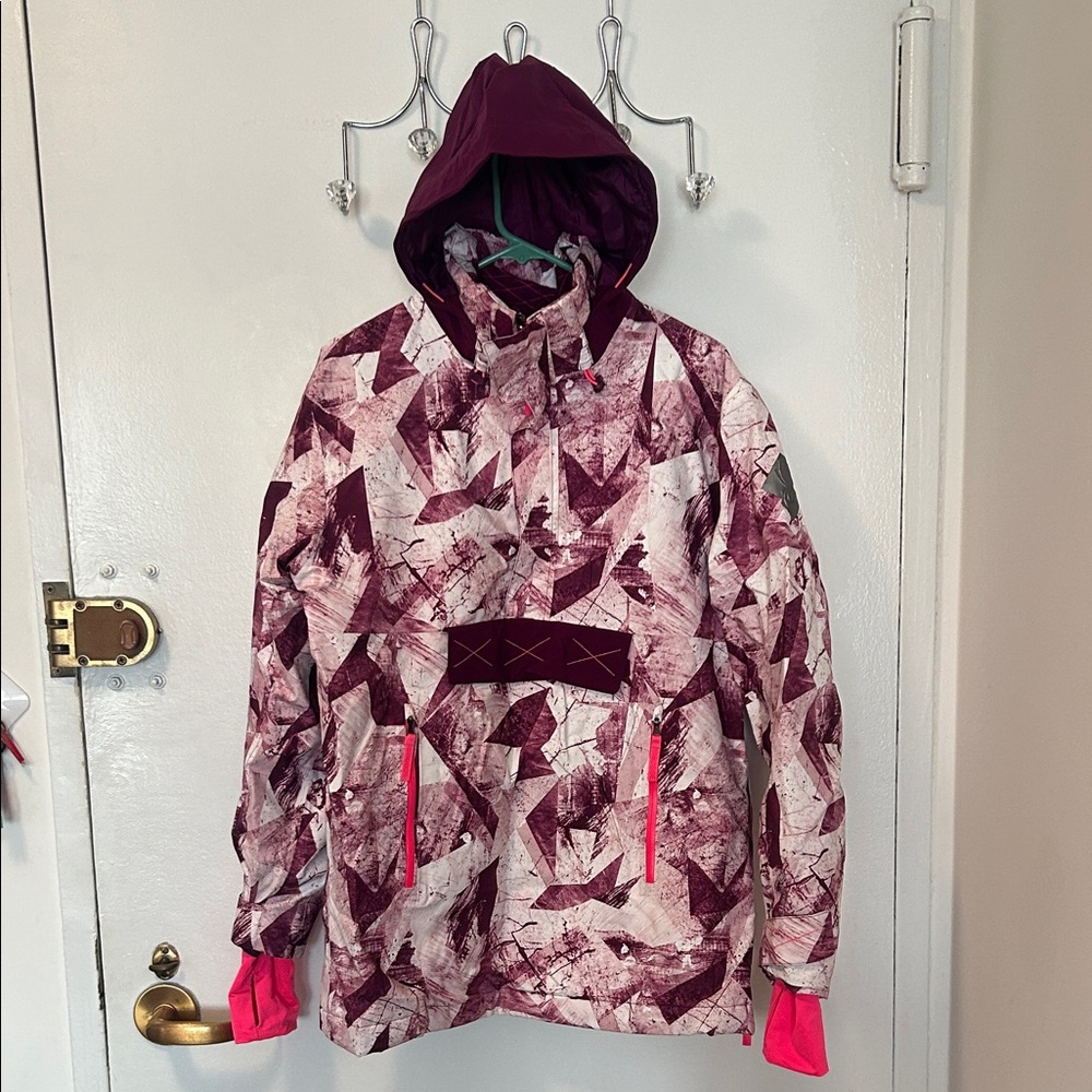 Spyder Purple and Pink Patterned Jacket